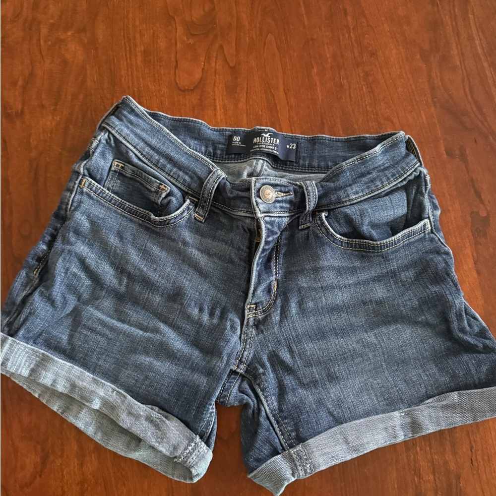 Hollister Women's Classic Blue Jean Shorts